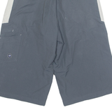 UMBRO Mesh Lined Mens Swimming Shorts Grey M W26