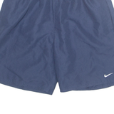 NIKE Mesh Lined Sports Mens Swimming Shorts Blue S W26