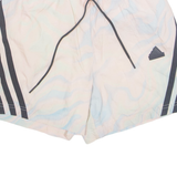 ADIDAS Mesh Lined Sports Mens Swimming Shorts Pink Crazy Pattern M W30