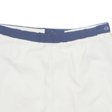 FRED PERRY Womens Sports Shorts Cream 90s M W32