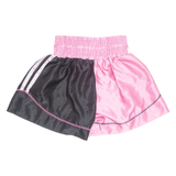 FARABI Muay Thai Womens Sports Shorts Pink Colourblock L W22