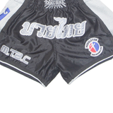 MACKEREL Muay Thai Middleton Mens Sports Shorts Black XS W20