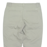 NIKE GOLF Fit Dry Womens Sports Shorts Grey UK 10 W32