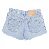 LEVI'S Cut Off Womens Denim Shorts Blue 90s S W27