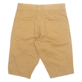 KANGOL Mens Chino Shorts Brown XS W28