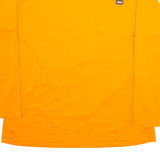 DICKIES Mens T-Shirt Orange Long Sleeve XL