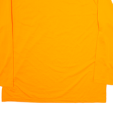 DICKIES Mens T-Shirt Orange Long Sleeve XL