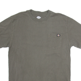 DICKIES Tall Mens T-Shirt Grey L