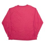 CARHARTT Mens T-Shirt Red Long Sleeve XL