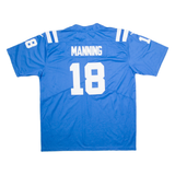 NFL Mens Football Shirt Jersey Blue USA V-Neck Nylon 2XL