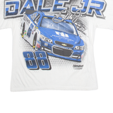 HENDRICK Dale Jr Mens T-Shirt White XL