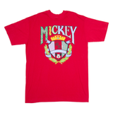 CAROLINA COLLECTION Mickey Mouse Mens T-Shirt Red ONE SIZE