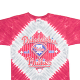 LEE Phillies Womens T-Shirt Pink USA M