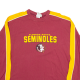 LEE Seminoles Mens T-Shirt Red Long Sleeve USA XL