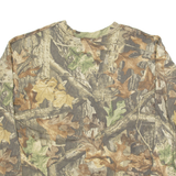 LIBERTY Mens T-Shirt Brown Long Sleeve 3XL