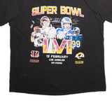 ALSTYLE Super Bowl Mens T-Shirt Black USA XL