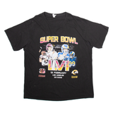 ALSTYLE Super Bowl Mens T-Shirt Black USA XL