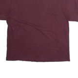 CARHARTT Mens T-Shirt Maroon XL