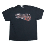GILDAN Racing Mens T-Shirt Black USA XL