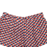 GAP Womens Casual Shorts Red Geometric UK 18 W36