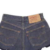 LEVI'S 501 Womens Denim Shorts Blue XS W26