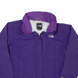 THE NORTH FACE HyVent Womens Rain Jacket Purple Nylon Hooded S