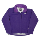 THE NORTH FACE HyVent Womens Rain Jacket Purple Nylon Hooded S
