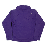 THE NORTH FACE HyVent Womens Rain Jacket Purple Nylon Hooded S