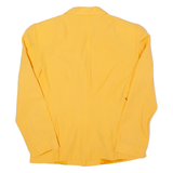 SHARI Womens Blazer Jacket Yellow 90s S