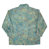 Womens Jacket Green 90s Crazy Pattern XL