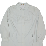 DANNIMAC Womens Trench Coat Grey 90s M