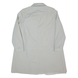 DANNIMAC Womens Trench Coat Grey 90s M