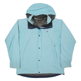 BERGHAUS Womens Rain Jacket Blue Hooded M