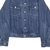 TEDDY'S Mens Denim Jacket Blue L