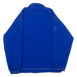 MERCEDES-BENZ Mens Windbreaker Jacket Blue Nylon 90s Striped M