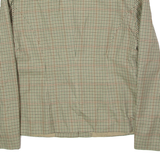 Womens Blazer Jacket Green Check M
