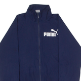 PUMA Mens Windbreaker Jacket Blue M