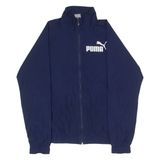 PUMA Mens Windbreaker Jacket Blue M