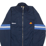 ELLESSE Mens Track Jacket Blue Striped S