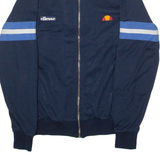 ELLESSE Mens Track Jacket Blue Striped S