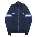 ELLESSE Mens Track Jacket Blue Striped S