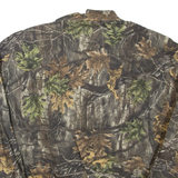 TRAILCREST Mens Jacket Brown Camouflage L