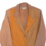 MIRO Womens Blazer Jacket Orange M