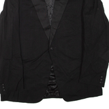 F. BEREND Mens Blazer Jacket Black L