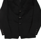 Mens Blazer Jacket Black M
