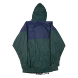 HELLY HANSEN Mens Workwear Jacket Green Nylon Hooded M