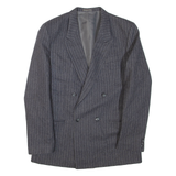 Mens Blazer Jacket Grey Wool M