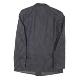 Mens Blazer Jacket Grey Wool M