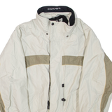 COLUMBIA Mens Jacket Cream Nylon L