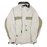COLUMBIA Mens Jacket Cream Nylon L